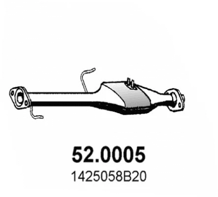 Catalyseur ASSO 52.0005