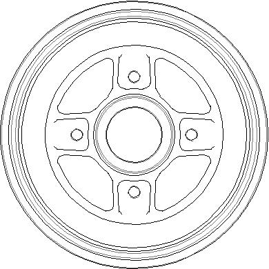 Tambour de frein National NDR282