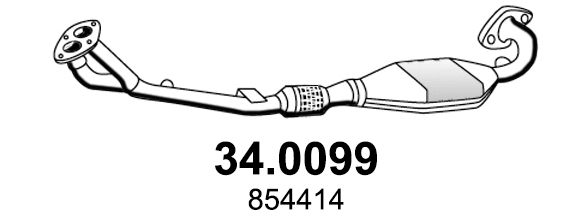 Catalyseur ASSO 34.0099