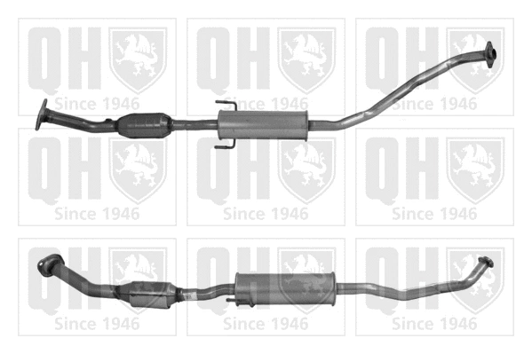 Catalyseur QUINTON HAZELL QCAT91604H
