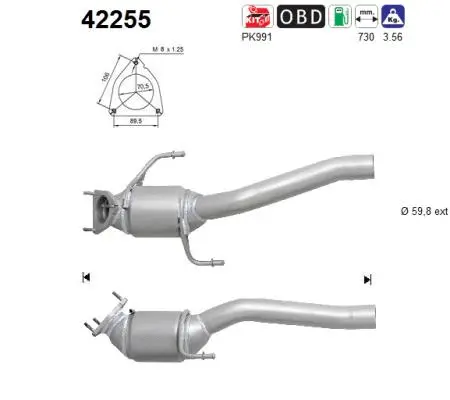 Catalyseur AS 42255