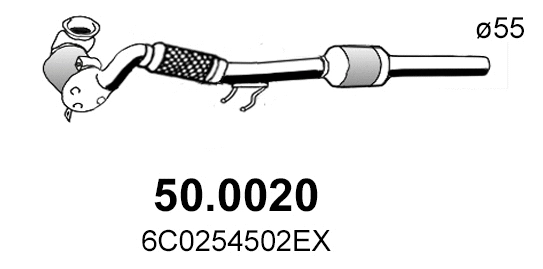 Catalyseur ASSO 50.0020