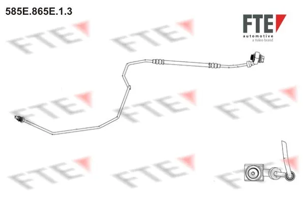 Flexible de frein FTE 9240798