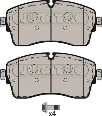 Kit de plaquettes de frein, frein à disque JURATEK JCP8302