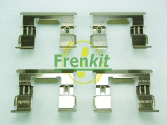 Kit d'accessoires, plaquette de frein à disque FRENKIT 901869