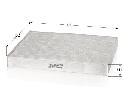 Filtre, air de l'habitacle TECNECO FILTERS CK1251