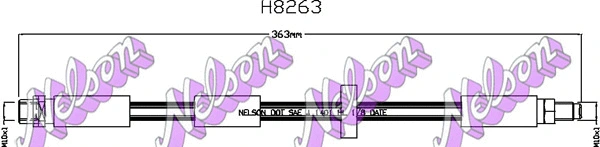 Flexible de frein KAWE H8263