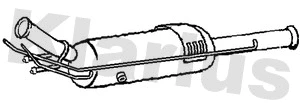 Filtre à particules / à suie, échappement KLARIUS 390432