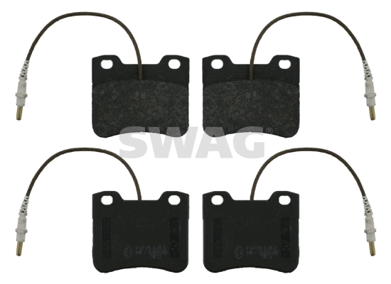 Kit de plaquettes de frein, frein à disque SWAG 62 91 6243