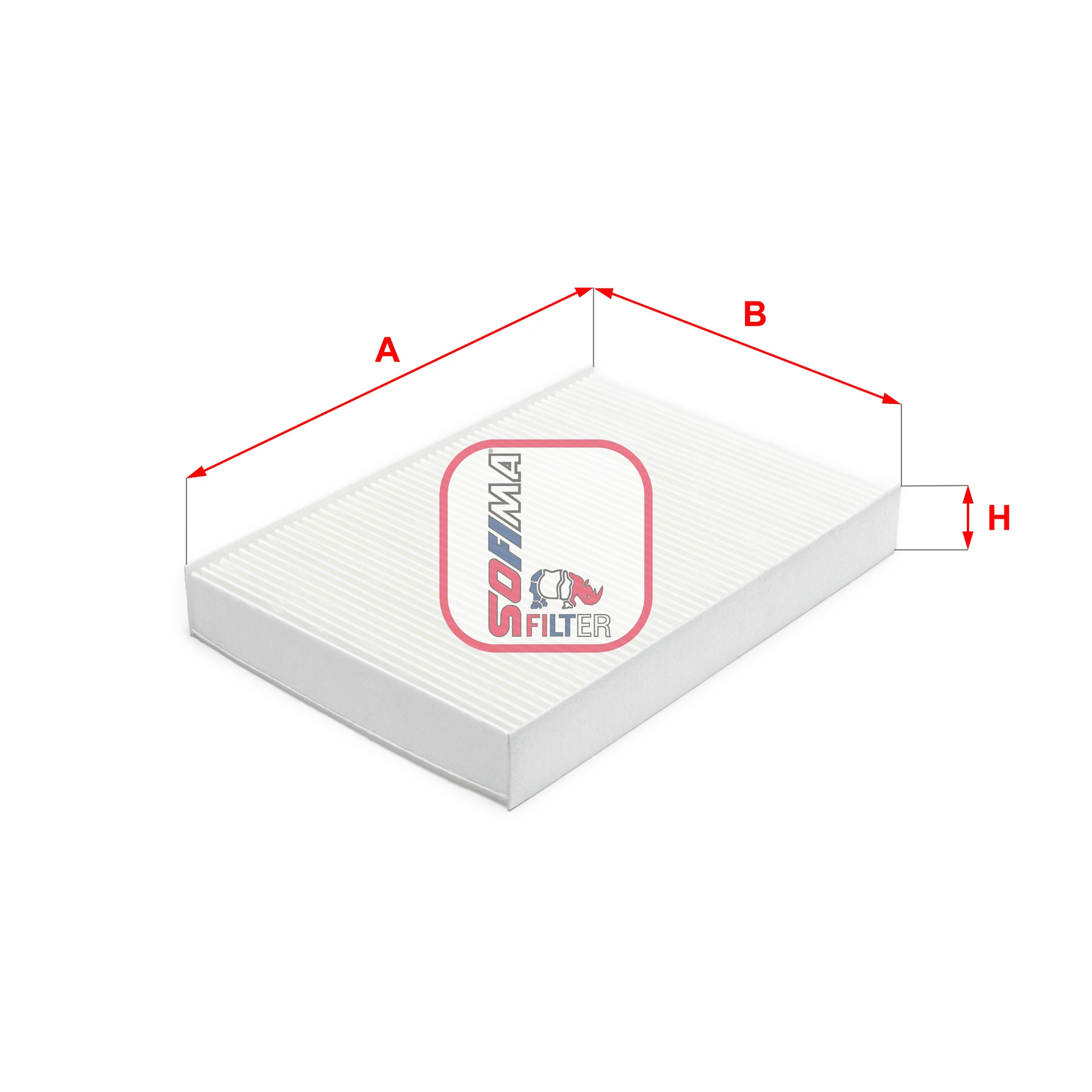 Filtre, air de l'habitacle SOFIMA S 3389 C