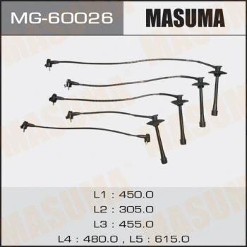 Kit de câbles d'allumage MASUMA MG-60026