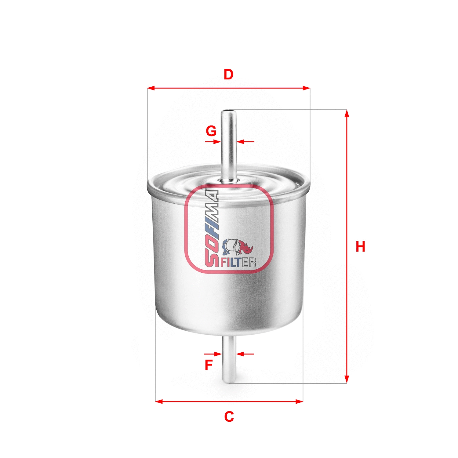 Filtre à carburant SOFIMA S 1514 B