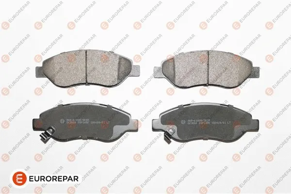 Kit de plaquettes de frein, frein à disque EUROREPAR 1639383480