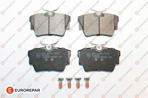 Kit de plaquettes de frein, frein à disque EUROREPAR 1617269080