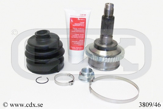 Jeu de joints, arbre de transmission CDX 3809/46