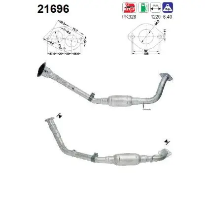 Catalyseur AS 21696