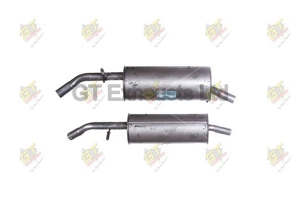 Silencieux arrière GT Exhausts GCN502