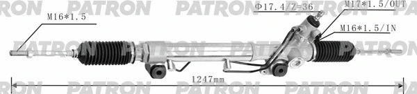 Crémaillère de direction PATRON PSG3214