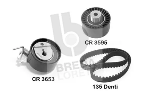 Kit de courroie crantée BREDA LORETT KCD0033