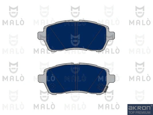 Kit de plaquettes de frein, frein à disque AKRON-MALÒ 1050090