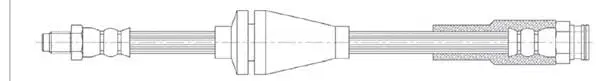 Flexible de frein Technika 45430