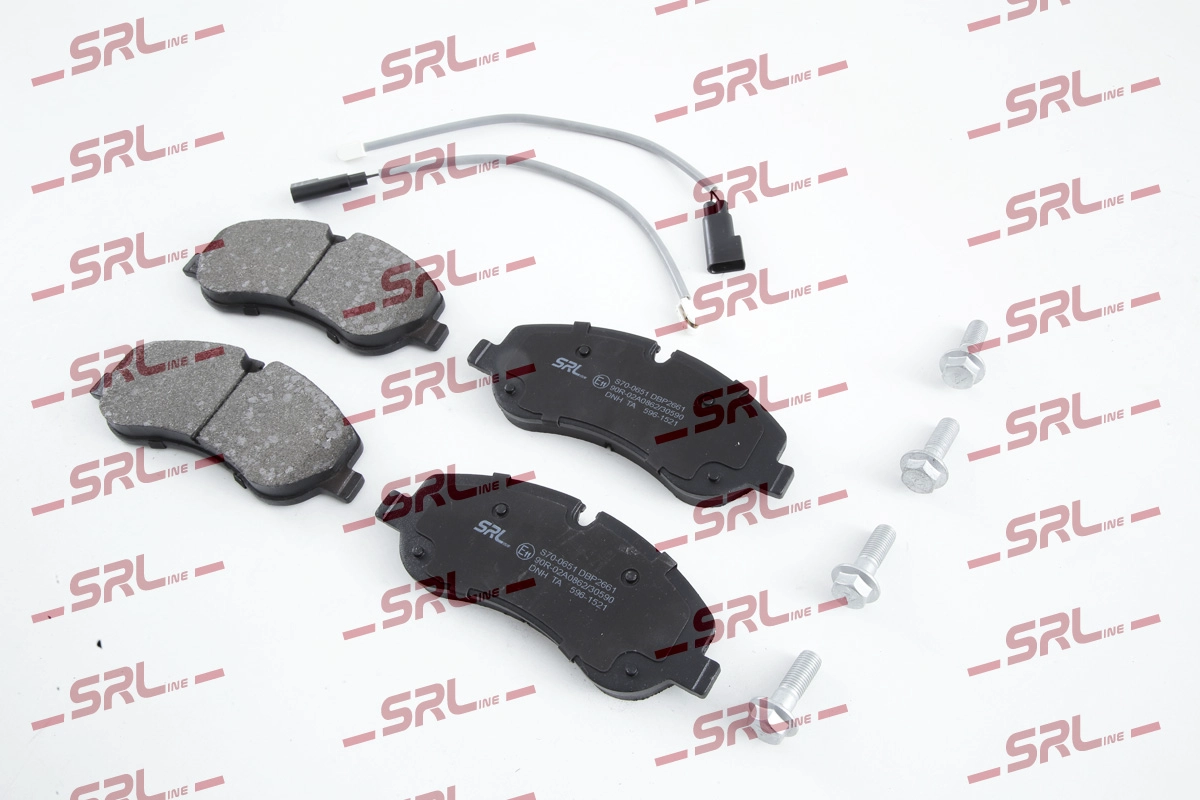 Kit de plaquettes de frein, frein à disque SRLine S70-0651