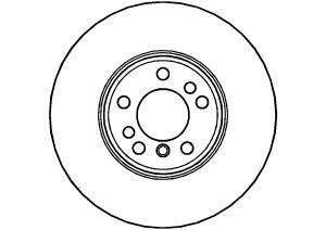 Disque de frein ABTEX BD1026V