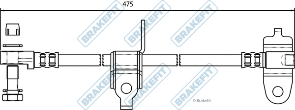 Flexible de frein APEC BHO4284