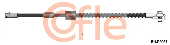 Flexible de frein COFLE 92.BH.PE067