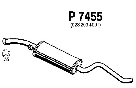 Silencieux central VEGAZ GmbH VS-344