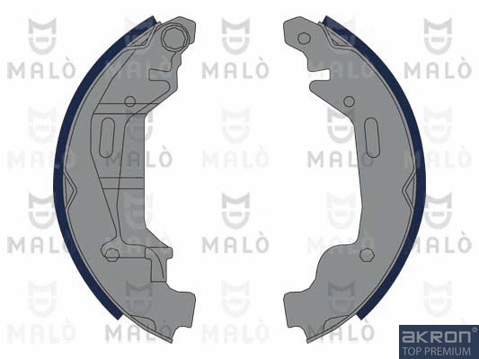Jeu de mâchoires de frein AKRON-MALÒ 1390225
