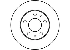 Disque de frein ABTEX BD427V