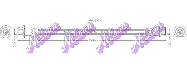 Flexible de frein KAWE H6987