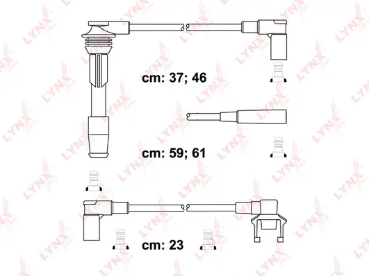 Kit de câbles d'allumage LYNXAUTO SPC6323