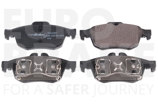 Kit de plaquettes de frein, frein à disque EUROBRAKE 5502223967