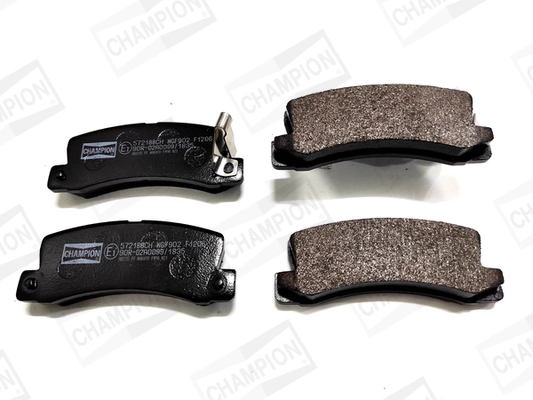 Kit de plaquettes de frein, frein à disque CHAMPION 572188CH