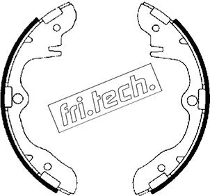 Jeu de mâchoires de frein fri.tech. 1049.109