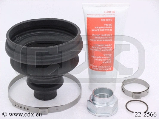 Jeu de joints-soufflets, arbre de commande CDX 22-2566