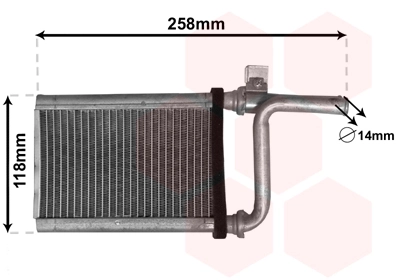 Système de chauffage VAN WEZEL 32006254