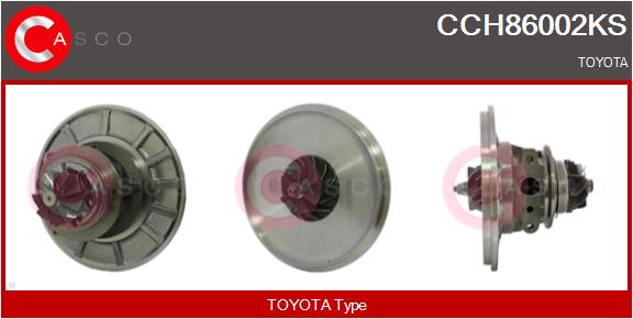 Groupe carter, turbocompresseur CASCO CCH86002KS