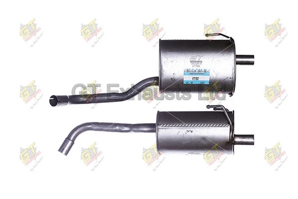 Silencieux arrière GT Exhausts GFT787
