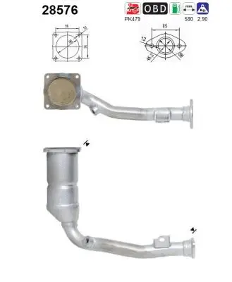 Catalyseur AS 28576