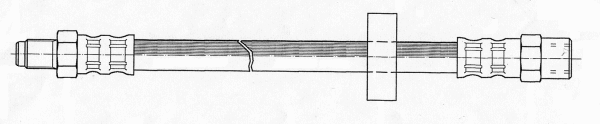 Flexible de frein CEF 510433