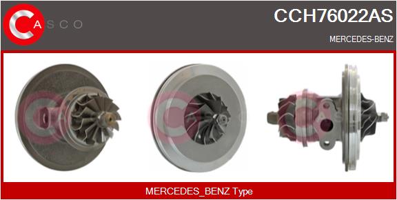 Groupe carter, turbocompresseur CASCO CCH76022AS