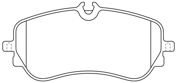 Kit de plaquettes de frein, frein à disque SB BP33023