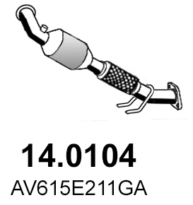 Catalyseur ASSO 14.0104