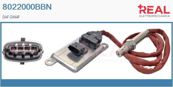 Capteur NOx, Injection d'urée REAL 8022000BBN