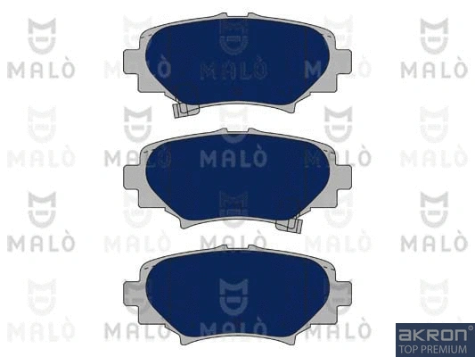 Kit de plaquettes de frein, frein à disque AKRON-MALÒ 1051143