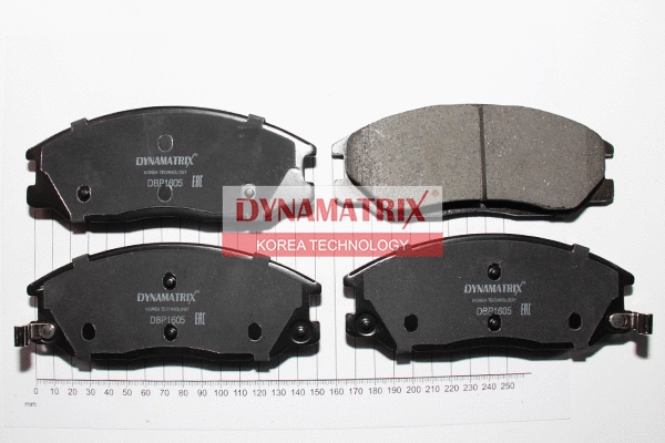 Kit de plaquettes de frein, frein à disque DYNAMATRIX DBP1605