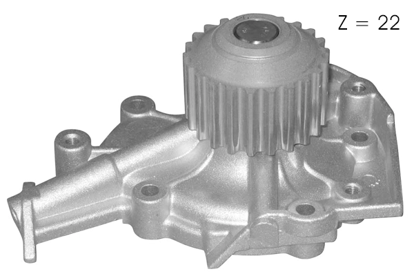 Pompe à eau, refroidissement du moteur TECDRIVE TPAE0127